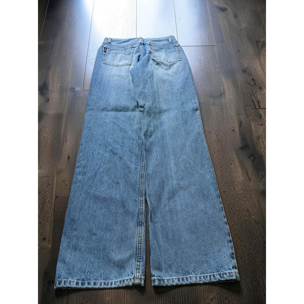 Cinch Black Label Mens Loose Fit Original Rise Tapered Leg Jeans Blue 30x36 - Picture 2 of 9